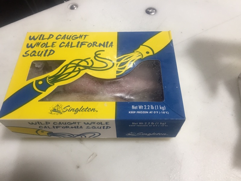 box of california squid